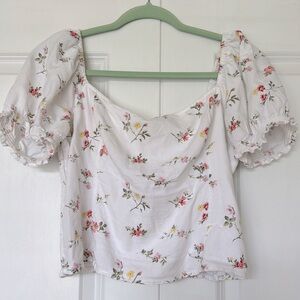 Abercrombie Crop Top Large